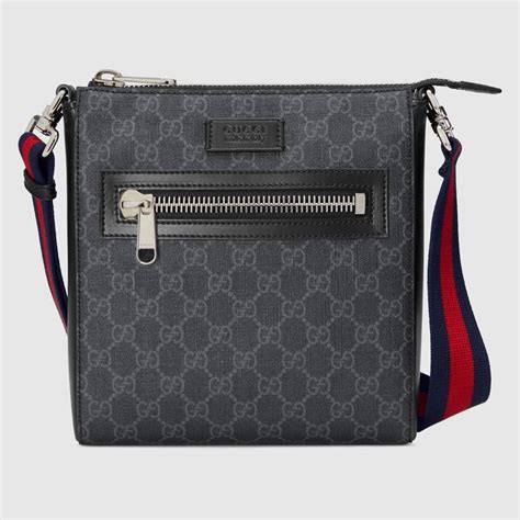 gucci satchel mens fake|Gucci shoulder bag men's black.